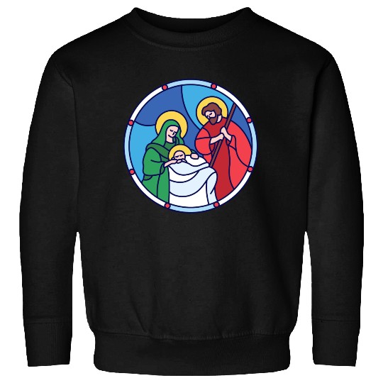 Josef Maria Jesus Jesus birth Bethlehem Christmas Sweatshirts