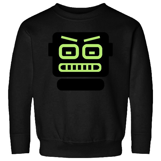 robot computer head Sweatshirts