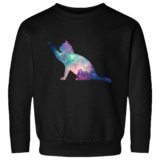 galaxy cat for cats lovers Sweatshirts