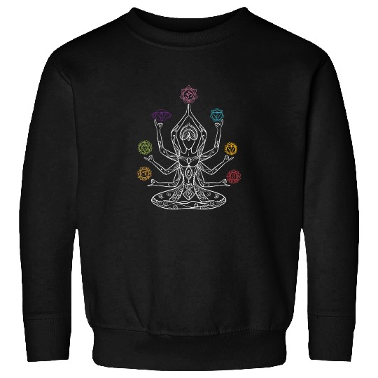 Chakra Religion Religious And Spiritual Person Gif Sweatshirts