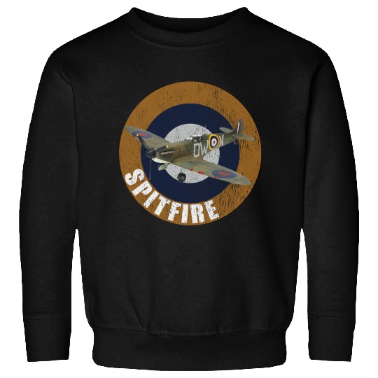 Famous WW2 Planes Supermarine Spitfire Sweatshirts