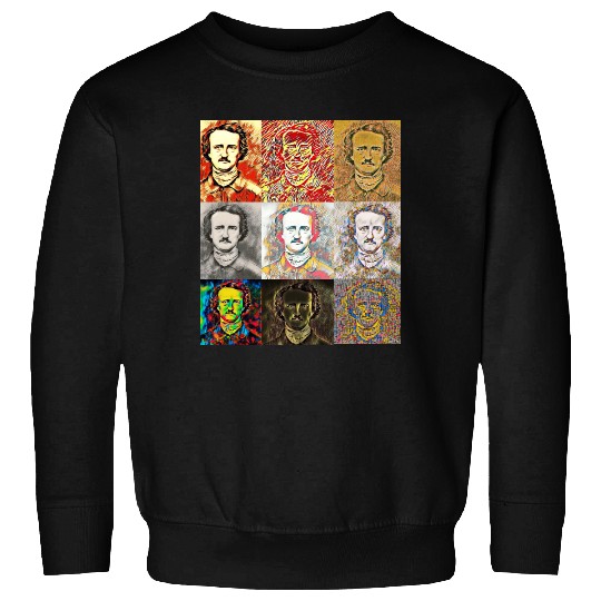 Unique Portrait Reveals Young Edgar Allan Poe Sweatshirts
