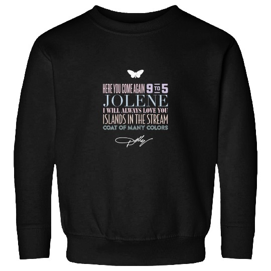 Dolly Parton Greatest Hits Sweatshirts