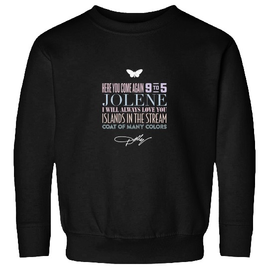 Dolly Parton Greatest Hits Sweatshirts