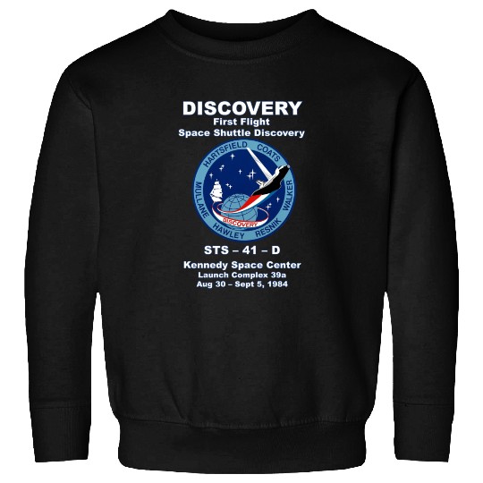 NASA Space Shuttle STS-41-D Vintage Crew Sweatshirts