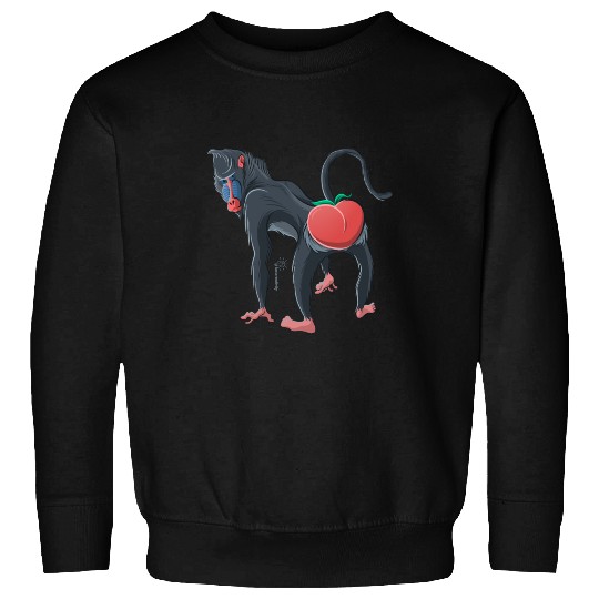 Le Baboon's Peach Sweatshirts