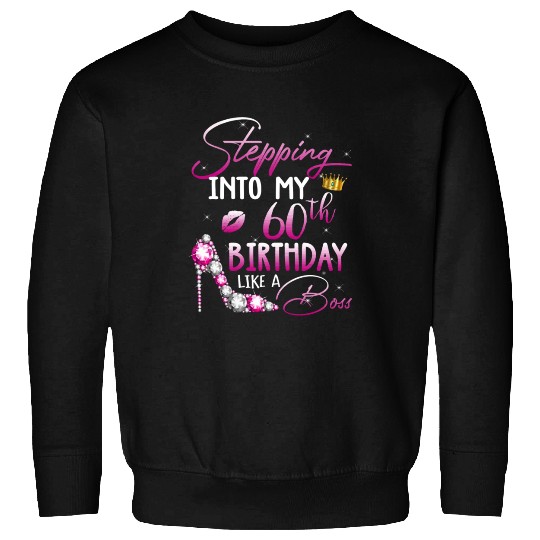 Stepping Into My 60Th Birthday In 1960 Gifts 60 Ye Sweatshirts