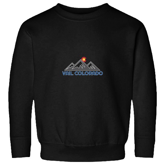 Vail Colorado Rocky Mountain Sweatshirts