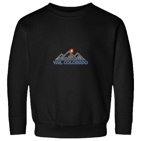 Vail Colorado Rocky Mountain Sweatshirts