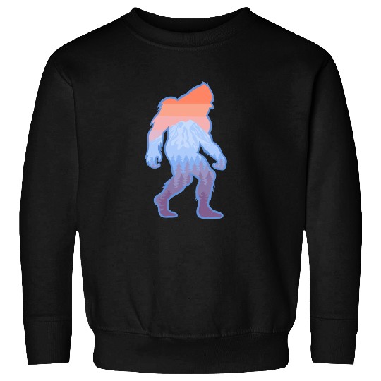 Mt Rainier Bigfoot Sasquatch Sweatshirts