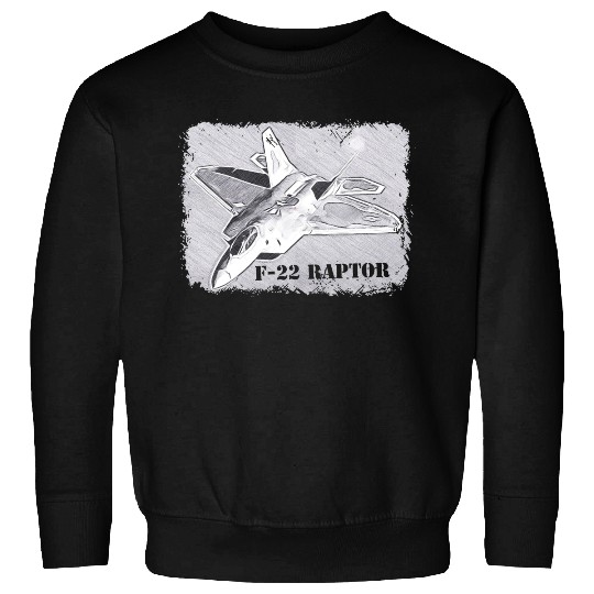 aircraft raptor Sweatshirts