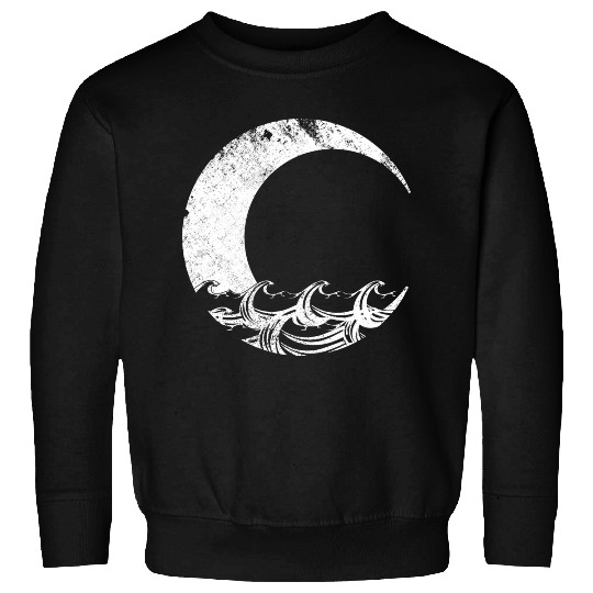 Moon and Ocean Sweatshirts