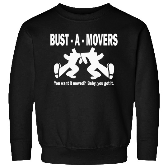 Bust-A-Movers Moving Company Sweatshirts Logo