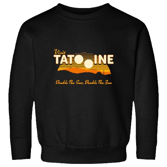 Visit Tatooine, Adventure The Mountains Are Callin Sweatshirts