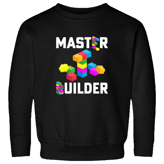 Master Builder Building Blocks Brick Builders Toys Sweatshirts