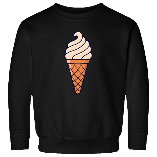 SOFT ICE CREAM ICE CUP WAFFLE ICE CREAM GIFT IDEA Sweatshirts
