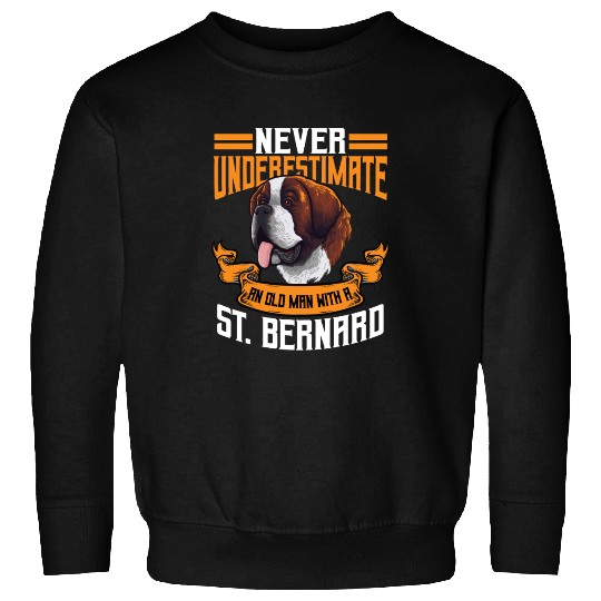 Saint Bernard Gift Men Sweatshirts