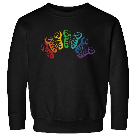 Irish Dance Ghillie Rainbow Sweatshirts