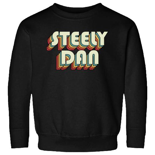 Steely Dan | Unique Retro Faded-Style Typography Sweatshirts