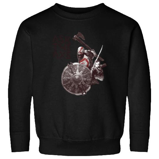 God Of War Ask The Axe Sweatshirts