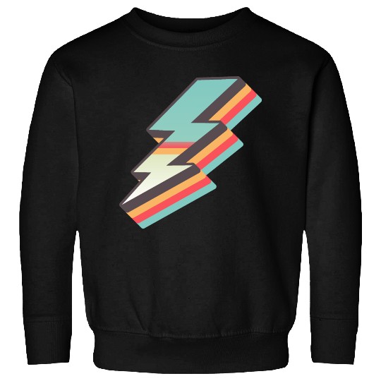 retro vintage lightning bolt Sweatshirts