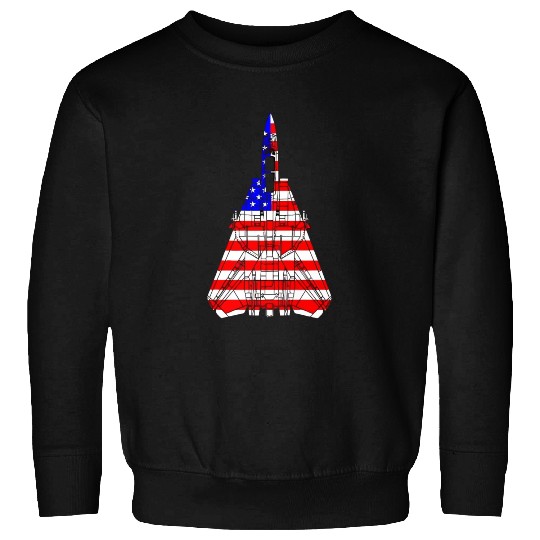 United States F 14 Tomcat Flag Sweatshirts