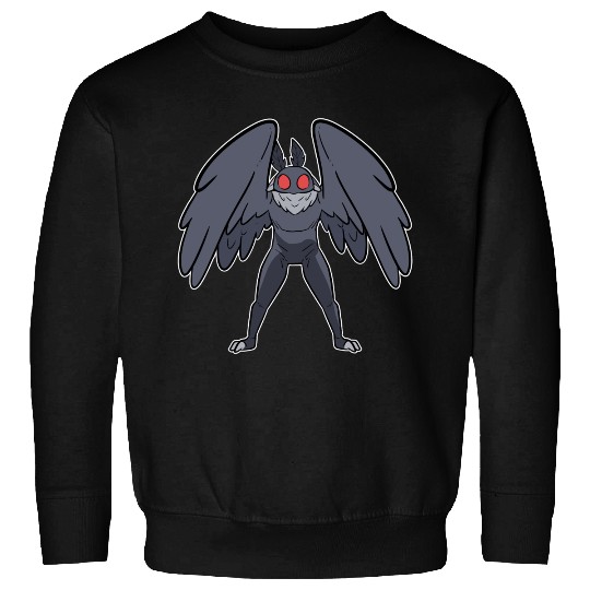 Mothman Mythical Creatures Folklore Cryptid Sweatshirts