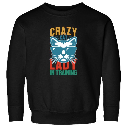 Crazy cat lady Sweatshirts