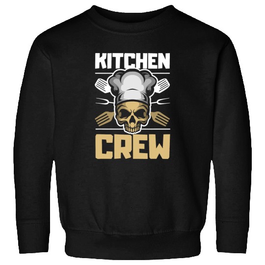 Kitchen Crew Great Cooking Gift Women Men Food T Sweatshirts