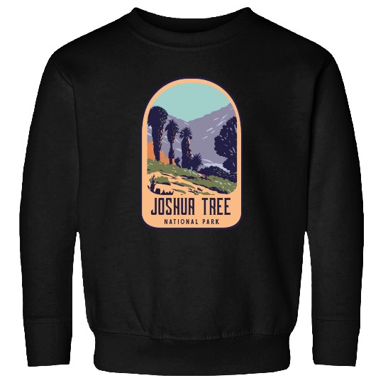 Joshua tree national park retro design Sweatshirts