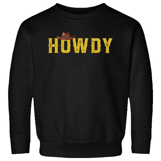 Western Country Southern Cowboy Cowgirl Howdy Rode Sweatshirts
