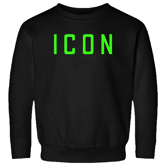 Neon Green Icon Sweatshirts