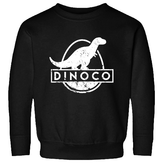 Dinoco White Distressed Sweatshirts