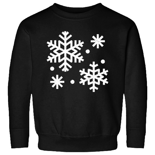 Snowflakes Sweatshirts