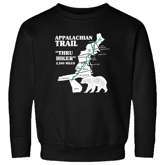 Thruh Hiker, Appalachian Trail - US Trail Sweatshirts