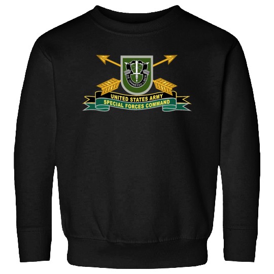 Army US Army Special Forces Command Flash Sweatshirts