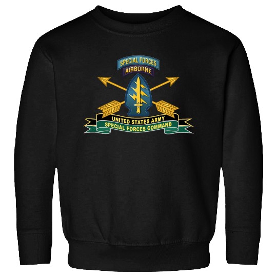 Army US Army Special Forces Command SSI Sweatshirts