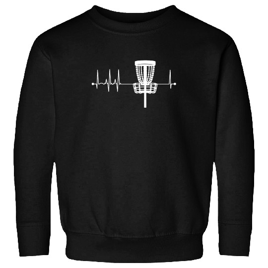 Disc Golf Heartbeat Pulse Frisbee Golf Gift Lovedi Sweatshirts
