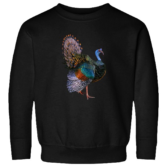 Iridescent Ocellated Turkey Sweatshirts