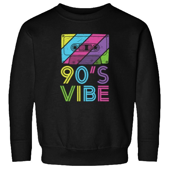 90's Vibe Retro Cassette Tape Music Sweatshirts