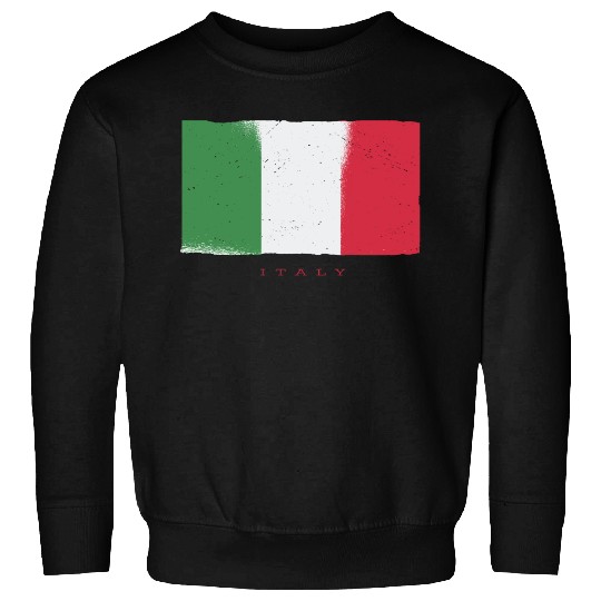 Italy Flag PIzza Pasta Travel Italy Flag PIzza Pas Sweatshirts