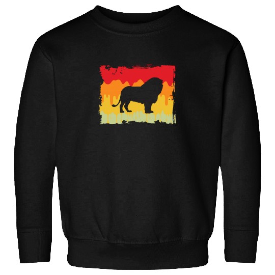 lion retro Sweatshirts