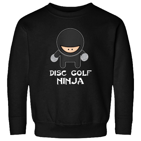 Disc Golf Ninja Funny Frisbee Sport Competition Sweatshirts