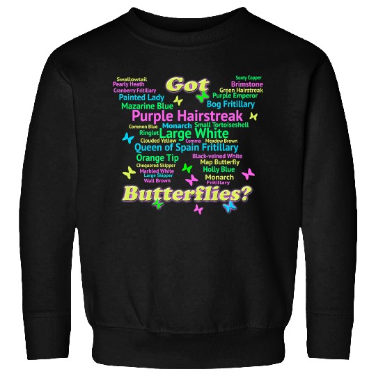 Garden Butterflies Premium Sweatshirts