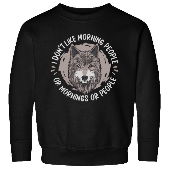 Wolf Wolves Sweatshirts