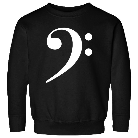 Bassline Beat Bass Player Drummer F Clef Sweatshirts
