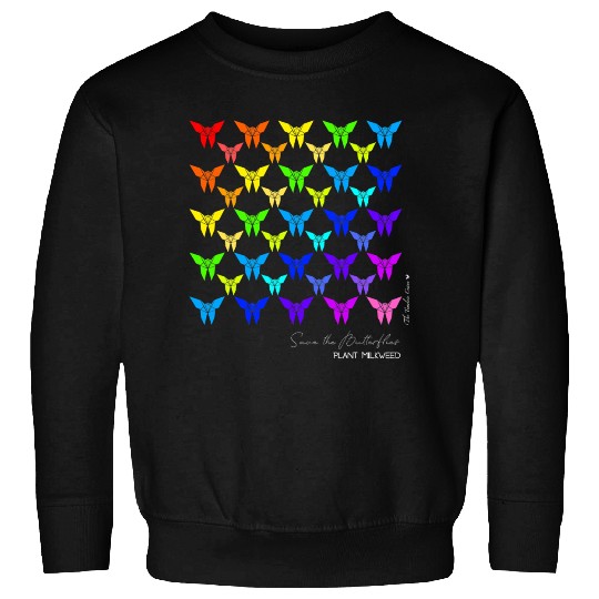 Save the Butterflies Origami Butterfly Sweatshirts