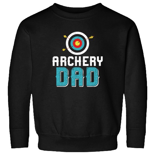 Archery Bow Archer Dad Father Sweatshirts