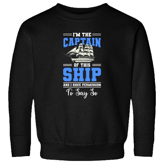 Sailing Sailor Ocean Anchor Sweatshirts