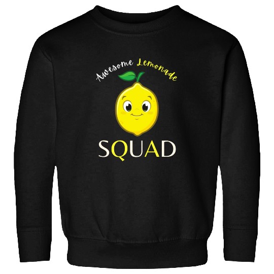 Awesome Lemonade Squad Lemon Lovers For Summer Sweatshirts